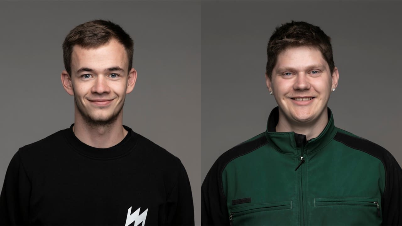 Jóannis á Steig og Markus J. Hansen útlærdir sum elektrikarir