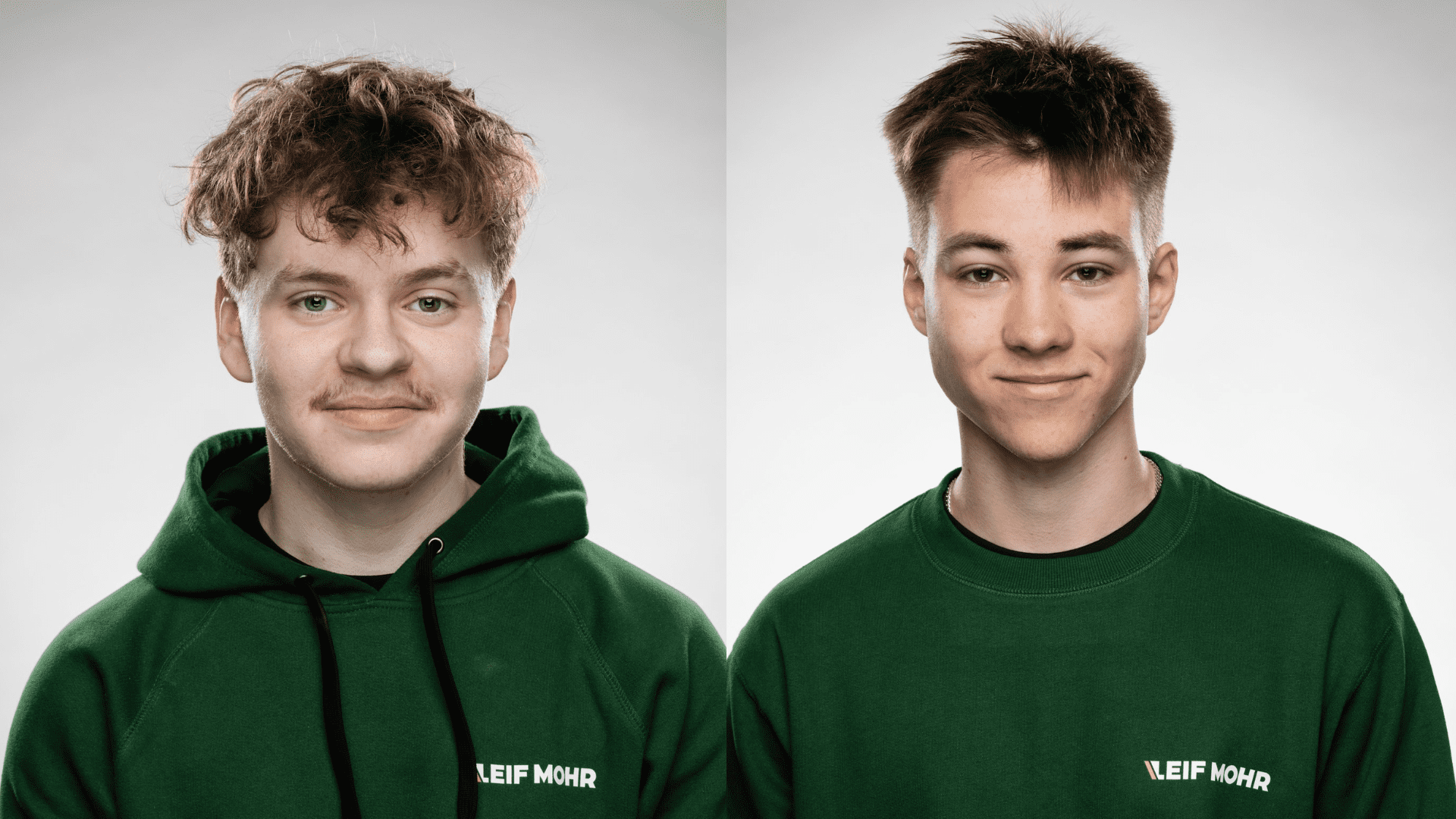 Tveir nýggir lærlingar